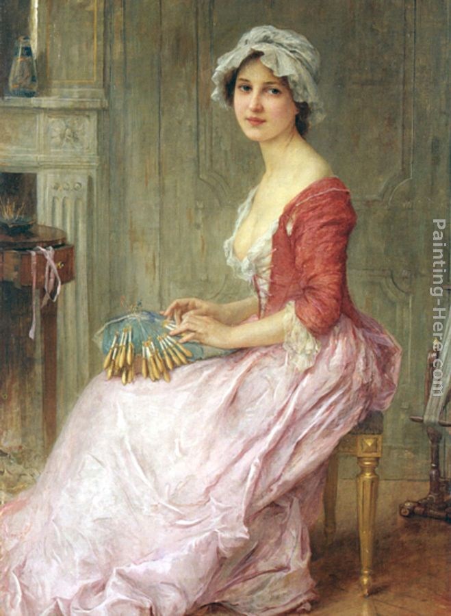 Charles Amable Lenoir The Seamstress